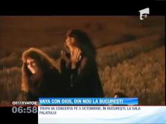 Vaya Con Dios va concerta pe 5 octombrie la Sala Palatului
