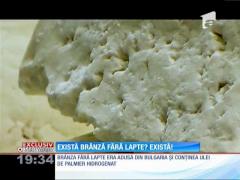 "Otrava din mâncare": Mâncăm brânză fără lapte!