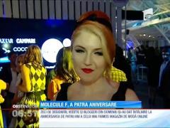 "Molecule F", cel mai cunoscut magazin de modă on-line, la a patra aniversare