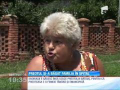 Revoltător! Un preot din Galați și-a snopit în bătaie nevasta și copilul