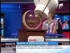 Interviu! Florian Andrei Maria, despre câştigarea concursului Junior Chef