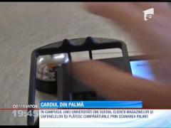 Suedia: Cardul se scanează din palma clientului