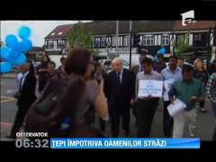 Oamenii străzii din Londra pot fi "trași" în țepușe!