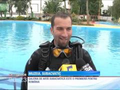 O piscină din Mamaia a fost transformată în galerie de artă