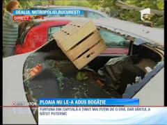 Grindina a făcut prăpăd în mai multe orașe din țară