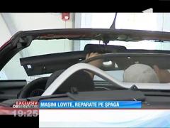 Unde e lege, e şi tocmeală! Maşini lovite, reparate pe şpagă