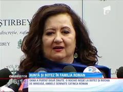 2 în 1. Oana Roman s-a cununat și și-a botezat copilul!