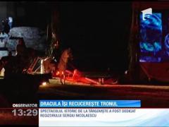 Vlad Țepeș s-a întors la Târgoviște!