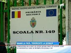 Mamă și fiică, terorizate într-o şcoală din Bucureşti