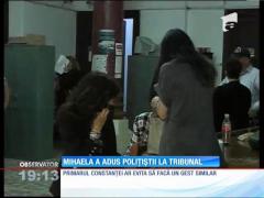 Mihaela Rădulescu, în atenţia poliţiştilor după incidentele de la judecătorie