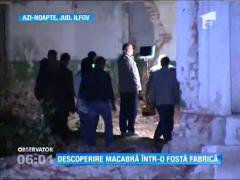 Trupul ars al unui bărbat, găsit într-o fabrică dezafectată