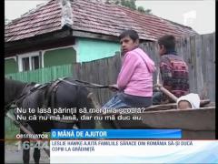 Mama actorului american Ethan Hawke ajută copiii defavorizaţi din România