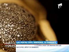 Lux pentru copii: biberonul cu diamante