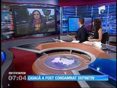 Cristian Cioacă, încătușat și aruncat după gratii