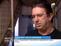 Un taximetrist din București, ucis de o supradoză!