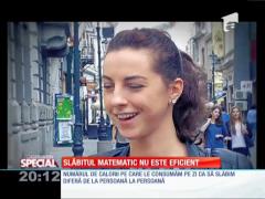 Slăbitul matematic nu este eficient