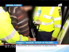 Polițiștii au evitat o dramă!