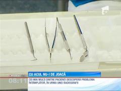 O intervenţie stomatologică, un adevărat coşmar