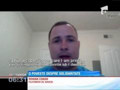 Un militar a aflat  ce înseamnă solidaritatea oamenilor obişnuiţi