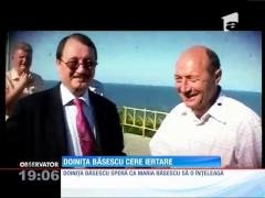 Doinița Băsescu cere iertare primei Doamne