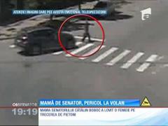 Mamă de senator, pericol la volan