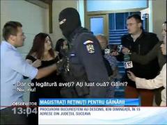 UPDATE: Magistraţi reţinuţi pentru corupţie