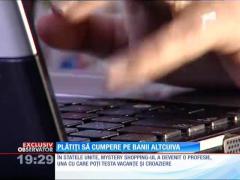 Ultima modă. La cumpărături pe banii altora!