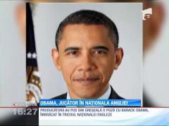 Barack Obama joacă fotbal în naționala Angliei