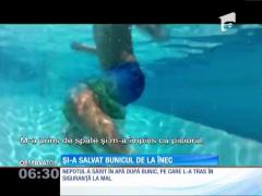 Minune sau suflet mare?! Şi-a salvat bunicul de la înec