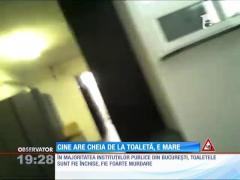În România, toaleta publică nu e deloc publică!