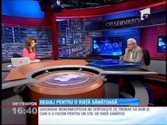 Profesorul Gheorghe Mencinicopschi lansează cartea "Crezi că ştii ce bei?"