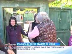O bătrână, la un pas să fie dată afară din casă de un preot