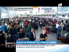 Blocaţi în aeroport de la o pană de curent