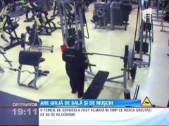 Femeia de serviciu care l-ar face pe Arnold să pălească!