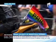 Orașe colorate de minorităţile sexuale
