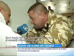Interviu sub alarmă anti-rachetă