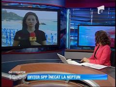 Tragedie! Un ofițer SPP a murit înecat la Neptun