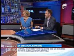 Fantoma de la Operă, spectacol grandios la Bucureşti