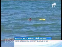 Ofiţerul SPP, care s-a înecat la Neptun, prins de un vârtej din adâncuri