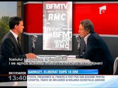 Nicolas Sarkozy a fost eliberat după 18 ore