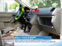 ATENŢIE! Masa în maşină e o invitaţie la spital