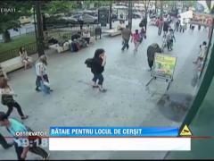O altă faţă a Bucureştiului! Bătaie pentru locul de cerşit