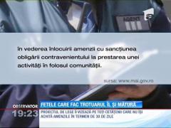 Prostituatele din România ar putea munci în folosul comunităţii în contul amenzilor neplătite