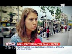 SPECIAL! Părul crește mai repede dacă îl ajutăm