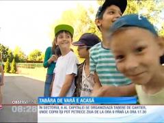 Tabăra de vara e acasă