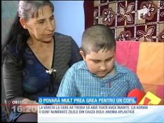 O povară mult prea grea pentru un copil!