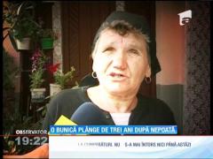 O bunică îşi aşteaptă nepoata acasă de trei ani!