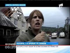 Copil ridicat de tornadă în Bistriţa Năsăud!