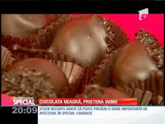 SPECIAL! Ciocolata neagră lupta împotriva bolilor cardiace