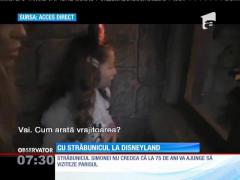 Gabriela şi străbunicul erou au petrecut câteva zile de vis la Disneyland Paris